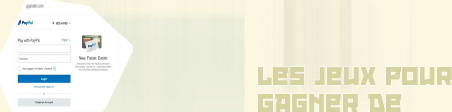 Jeux pour gagner des sous paypal