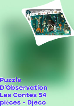 Puzzle observation djeco 54 pi&egrave;ces